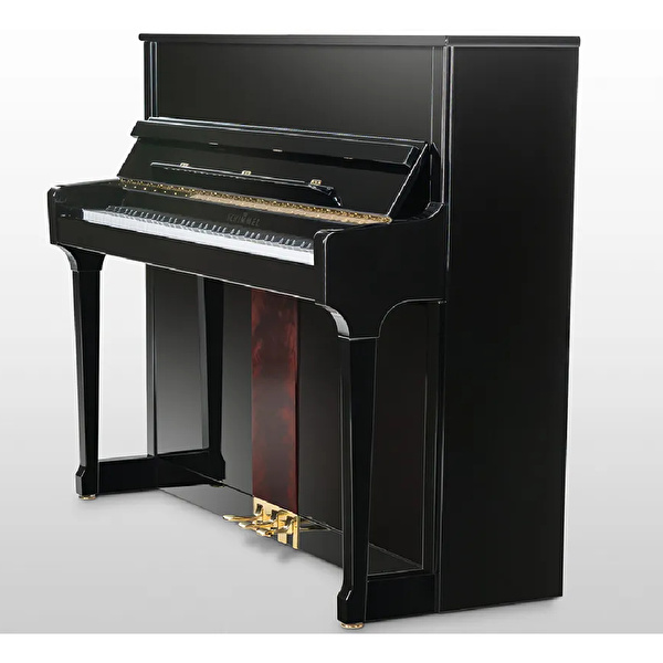 SCHIMMEL C 121 TRADITION NOBLESSE 121 cm Parlak Siyah - Maun Duvar Piyanosu